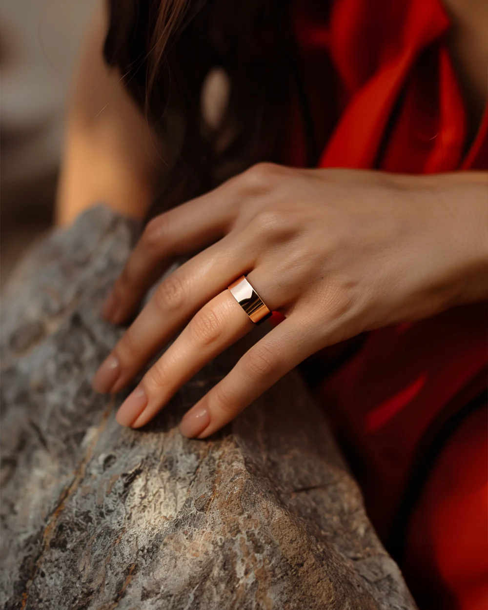 VibraGlow - Magnetic Wellness Ring | Natural Energy & Balance Therapy Jewelry