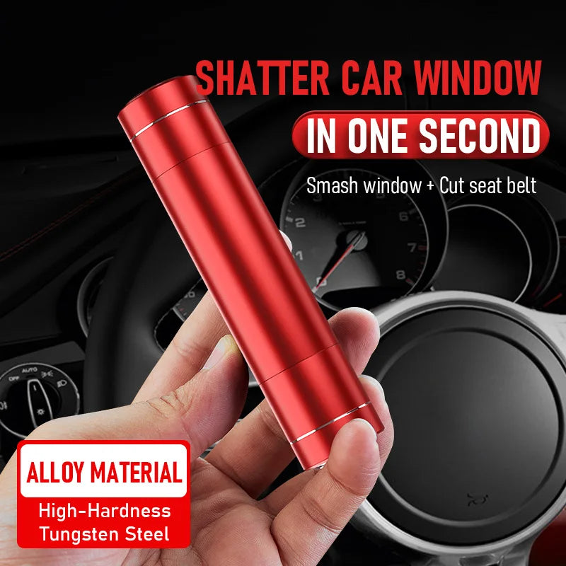 SafePro X - Emergency Car Escape Tool | Life-Saving Seatbelt Cutter & Window Breaker